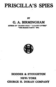 Cover of Priscilla's Spies — Text and Context